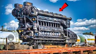 Big Unusual Engines starting up Sound That Will Amaze You