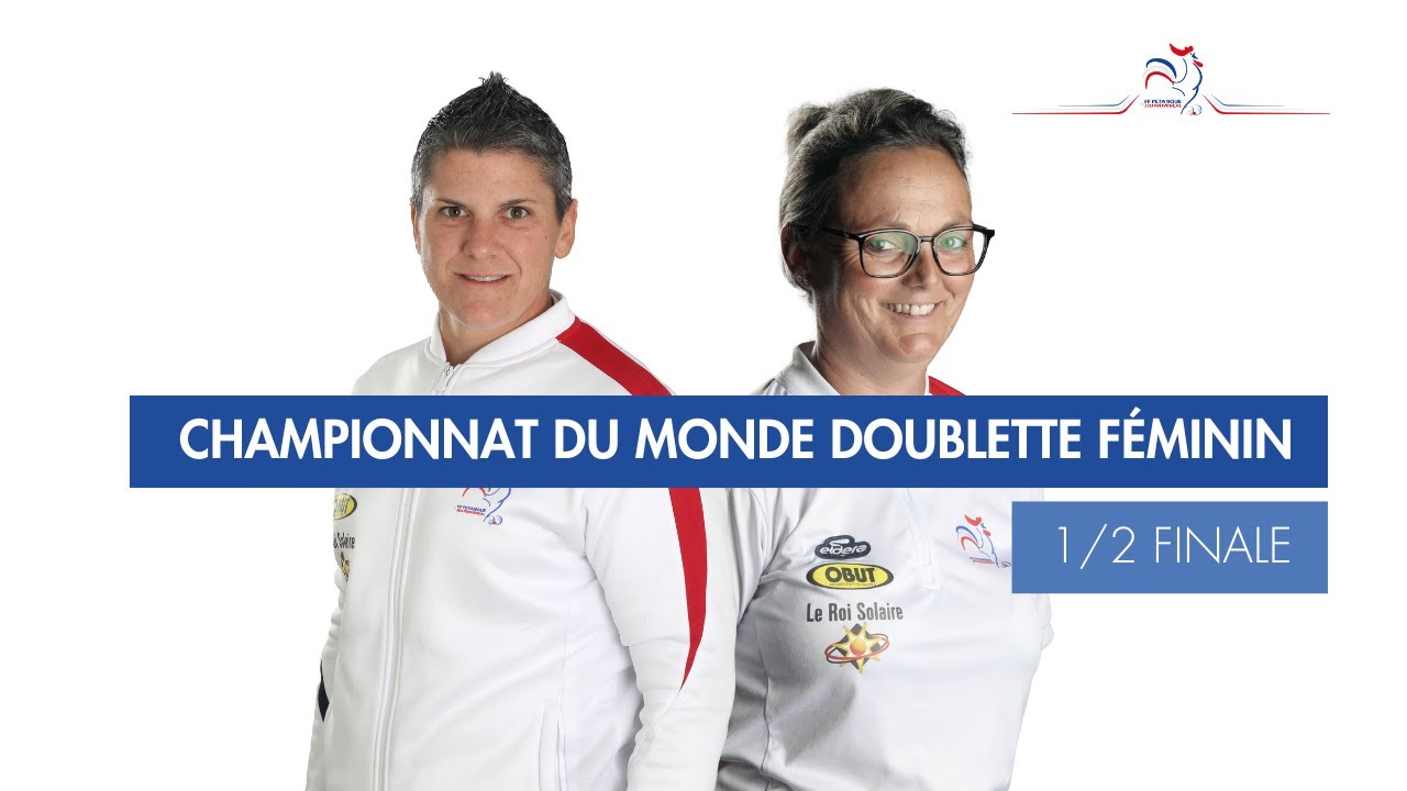 Miniature : CHAMPIONNAT DU MONDE DOUBLETTE FEMININ- 1/2 FINALE