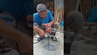 El Matkabı Tezgah Matkabı Standına Dönüştürüldü Yüksek Performanslı Yardımcı Aletler Yeni Aletler A