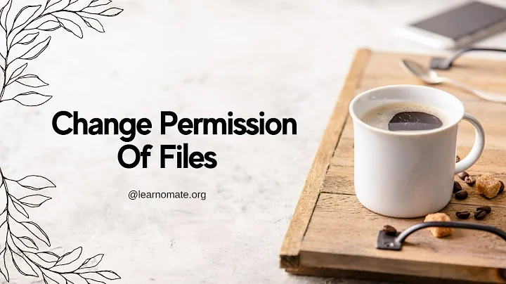 Change Permission Of Files In Linux