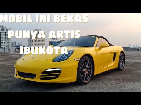 mobil-porsche-boxster-2.7pdk-tahun-2013-bekas-artis-terkenal