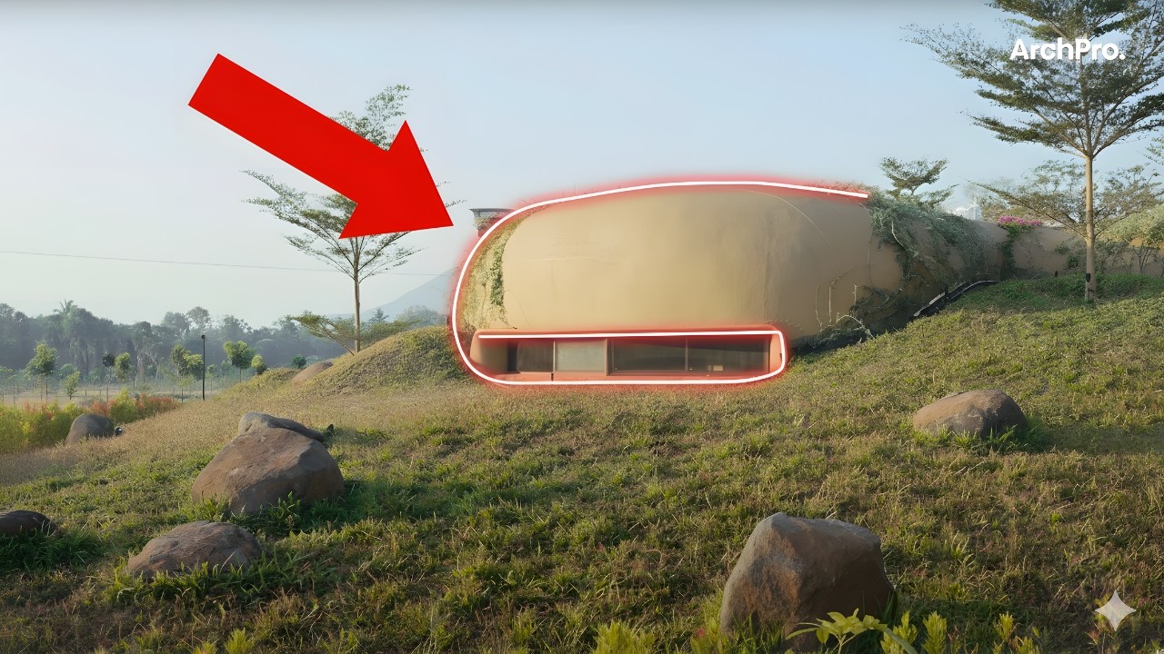 Cette Maison Folle de 139 m2 en TERRE est l'AVENIR pour l'AFRIQUE ???