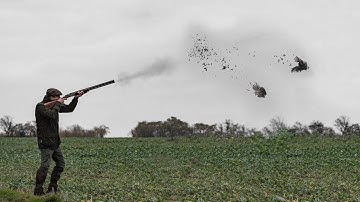 Hunting Double Partridges with One Shot (Chasse Double Perdrix Tir) - caza de perdices | keklik avı