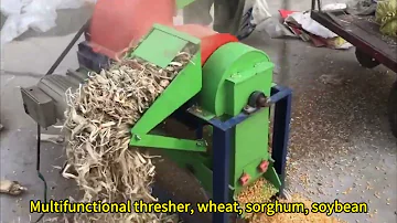 Farm Machinery bean multi purpose electric maize mini rice automatic maize sheller thresher machine