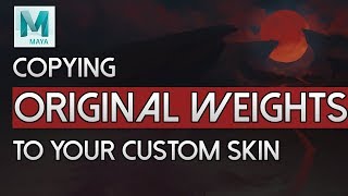 Tutorial | Copying Original Skin weights