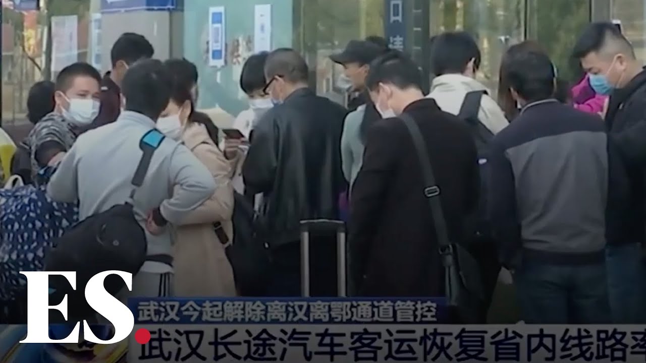 Coronavirus latest: Travel resumes as Wuhan in China reopens after months-long lockdown