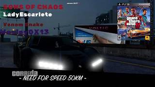 TERMINOU BAD NESSA CORRIDINHA NO GTA V REV ONLINE PS3 Venom Snake Feat LadyEscarlete &amp; WesleyX013
