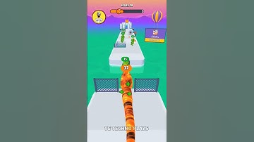 Wait For End 🤯 || Snake Run Race 3D Level 38 #trending #shorts #games #snakerun