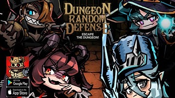 Dungeon Random Defense Gameplay - Strategy Game Android