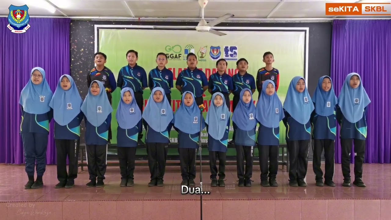 LAGU ECO-SCHOOLS - Kumpulan Koir SK Bukit Lintang @ seKITA Melaka.