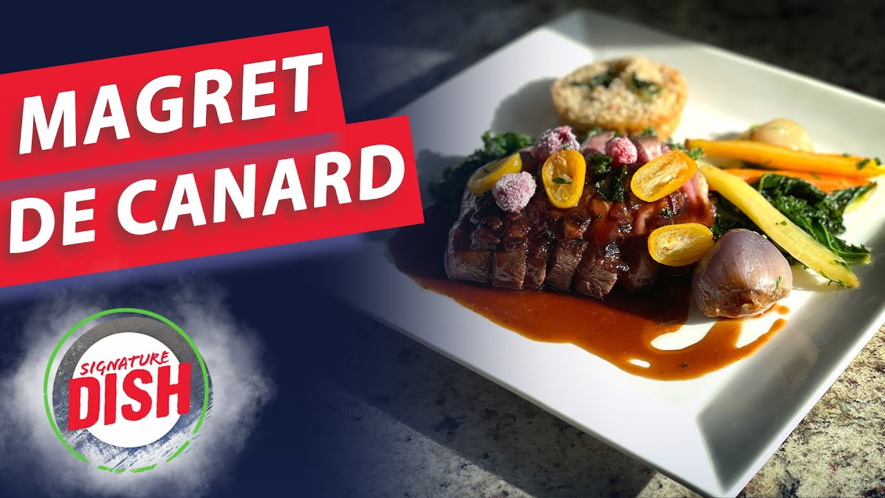 How BASTILLE Cooks a Moulard Duck Breast to Make Magret de Canard 