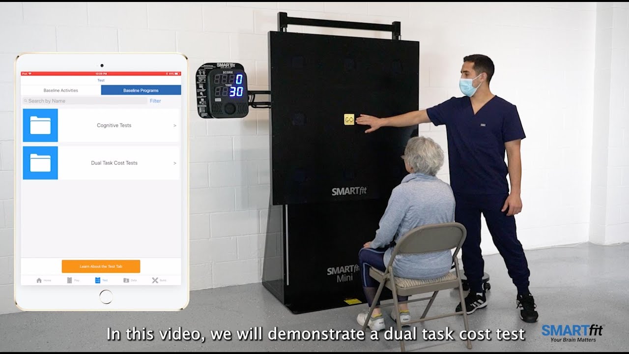 SMARTfit Dual Task Cost Testing, Reporting and - YouTube