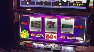 Casino Slot Play Mr. Money Bags 50c Denom #casino #slotmachine #downstream #oklahoma #slots #games