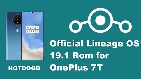 Official Lineage OS 19.1 Android 12.1 for OnePlus 7T - First look - Very Smooth and Stable Rom