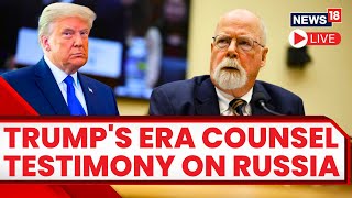 John Durham Hearing | Trump-Era Special Counsel Defends Report On Russia Probe | U.S News LIVE