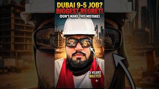 Dubai 9-5 Reality 2026 | My Biggest Regret &amp; Biggest Lesson #escape9to5