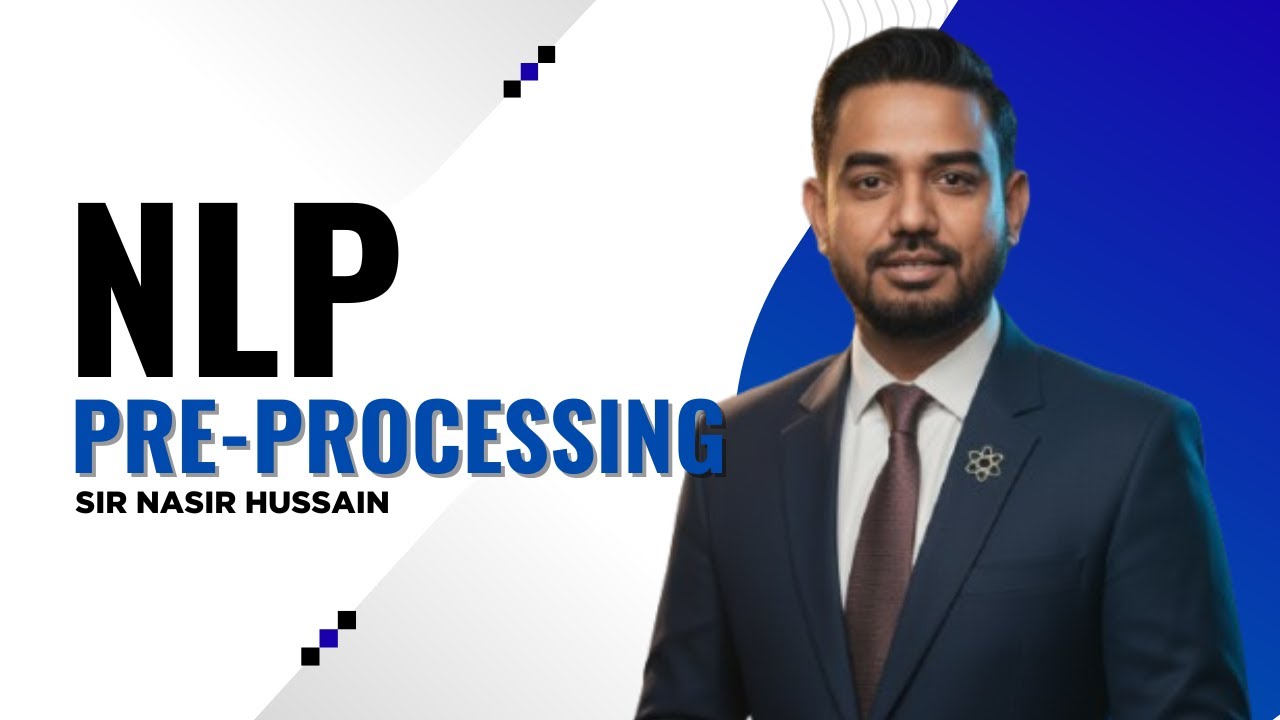 NLP Pre-Processing in Python | Text Cleaning | Batch 17 | AI & Data Science | Sir Nasir Hussain