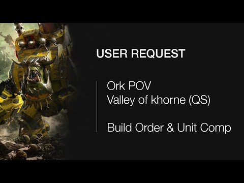 DoW:SS - User Request - VOK - QS - Ork BO / Rush - POV