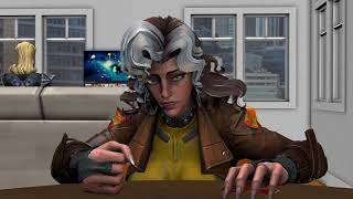 Marvel Rivals SFM | Gambit & Rogue play uno #funny #animation #sfm #marvelrivals