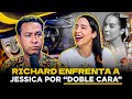 Richard hernandez barre con jessica pereira y la llama doble cara por acabarlo en su programa