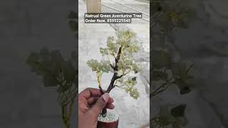 #natural Green Aventurine Tree #gemstone #healing #crystal #healing #shorts # S.R Gems Stone