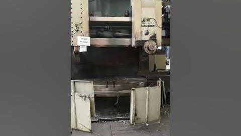 TOS HULIN 2300  mm swing VERTICAL LATHE SKJ 20 A.