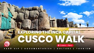 🇵🇪 Walking Tour Cusco Perú 2025 4K | The Ancient Inca Capital | PERU VIP TRAVEL 🇵🇪