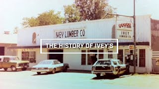 The History of Ivey's by Ivey's Building Material Center 180 views 3 years ago 1 minute, 7 seconds
