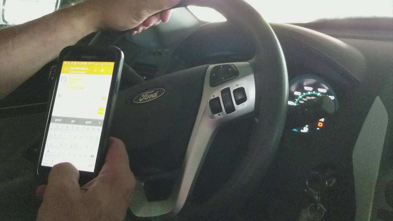 Loopholes in texting and driving law