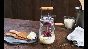 How long does it take to hand crank butter?