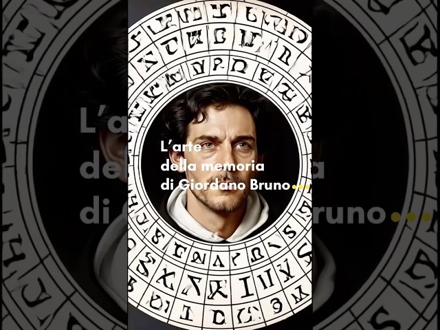 L’arte della memoria di #giordanobruno illustrata da #guidodelgiudice