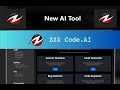 Code generator ai tool zzz code aicoding codehacker programming