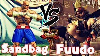 SFV AE S4 - Sandbag (Sagat) vs Fuudo (Birdie)