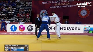 Сомон Маҳмадбеков - Виктор Стерпу | -81КГ | Даври 2 | Antalya Grand Slam 2024