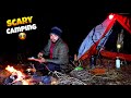 Solo night camping in dangerous forest of uttarakhand  camping in india