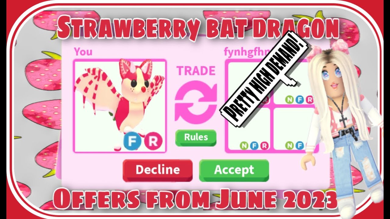What People Trade for STRAWBERRY BAT DRAGON, June 16, 2023