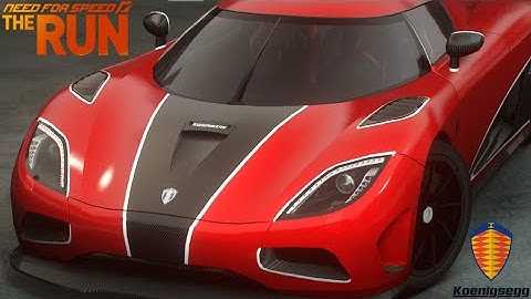 Need For Speed: The Run | Stage 4-3 | Koenigsegg Agera R