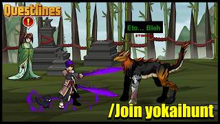 Questing in /Join yokaihunt Eto... Bleh AQW!