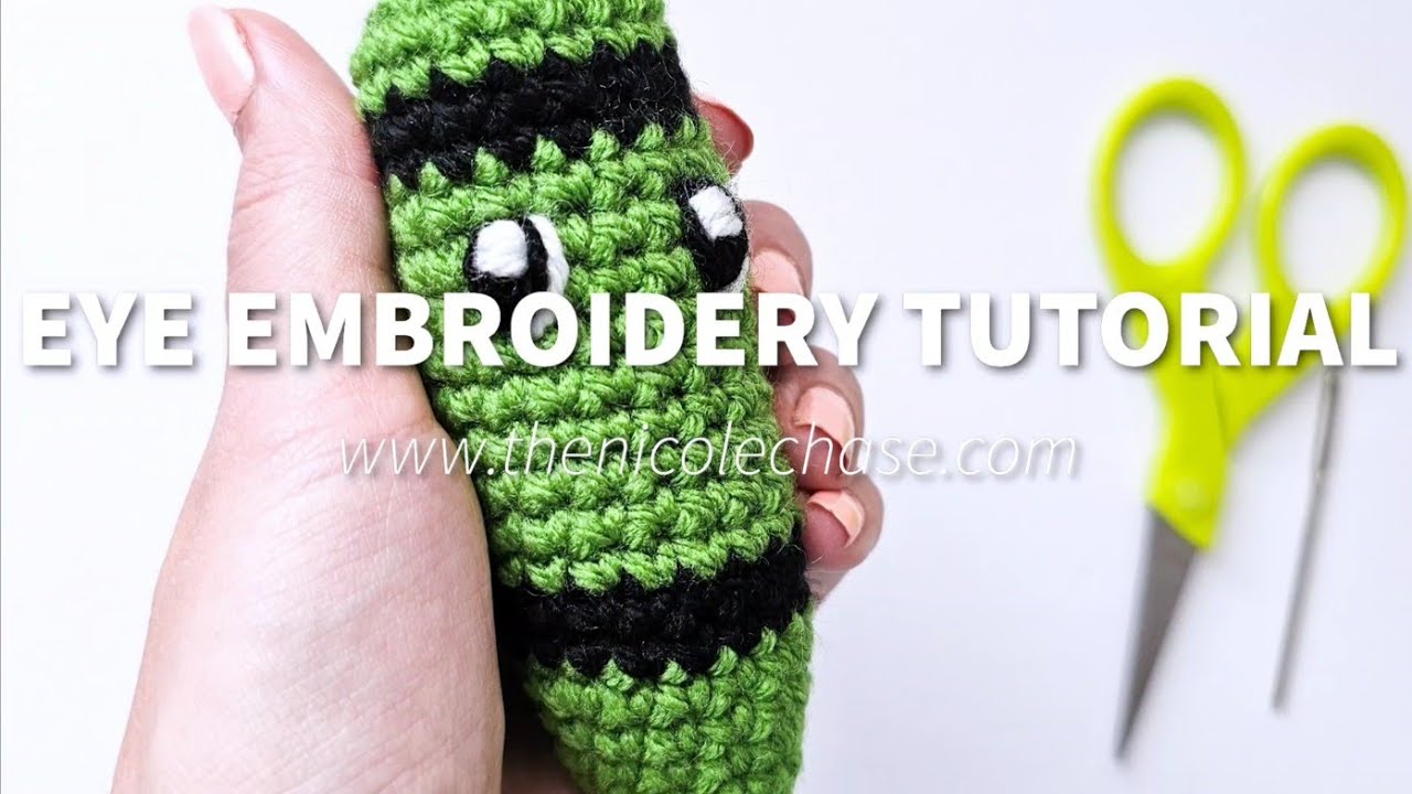 How to Custom Eyes — BuddyRumi Amigurumi Crochet Patterns