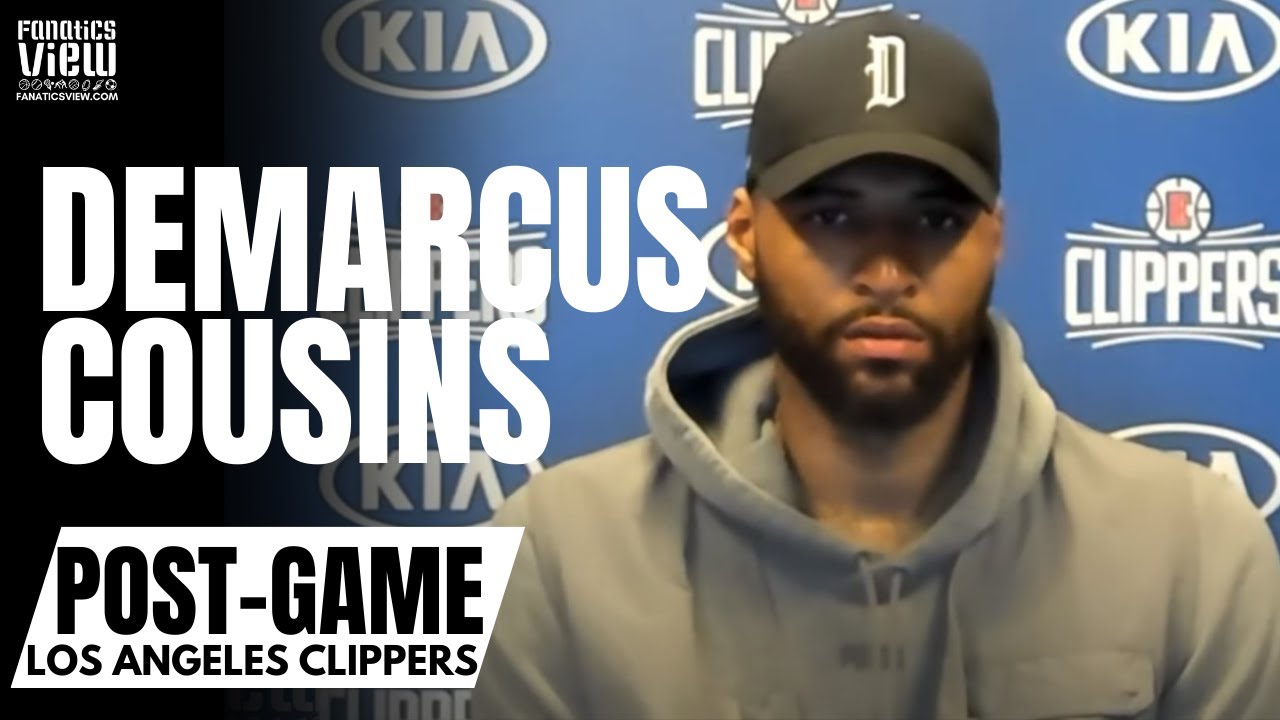 Clippers' DeMarcus Cousins: 'Bro, I don't even know how I'm here