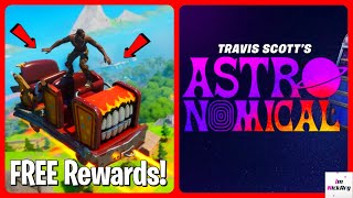 Travis Scott Event REVEALED! (Date & Time, Skins & FREE REWARDS) | Fortnite