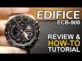 Casio Edifice ECB900 - Detailed How-To Tutorial on module 5582