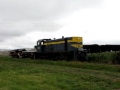 Y159 delivering shed frame to site at DSCR Y159 delivering shed frame to site at DSCR