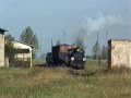 Poland - Px48-1919 with transporter Wagons, Gniezno, 1995