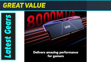 Lexar ARES RGB DDR5 8000: Is This the BEST Gaming RAM?!