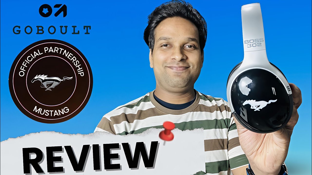 Boult Audio Mustang Edition New Headphones : Boult Mustang Thunder ⚡ GOBoult New launch Review 
