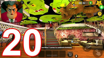 Scary Teacher 3D - Gameplay Walkthrough Part 20 Chapter 1 Miss T Is A Zombie Mod (iOS, Android)