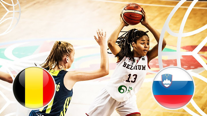 Belgium v Slovenia - Full Game - Round of 16 - FIBA U18 Women's European Championship 2018