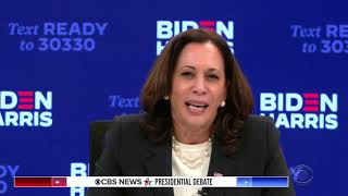 Kamala Harris Dodges On Court Packing