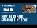 How To: Step-by-Step Suction Line Leak Repair In a Tiger River Spa